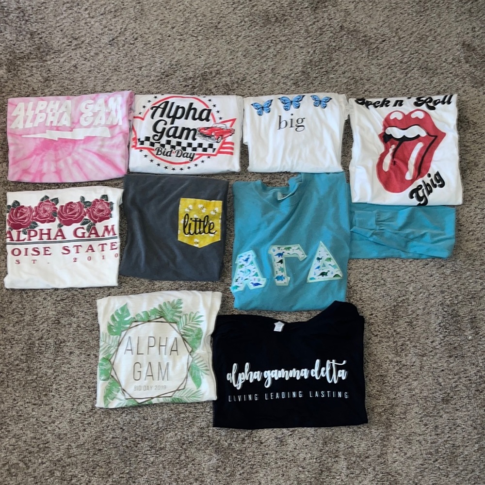 Alpha Gamma Delta Sorority T-Shirts